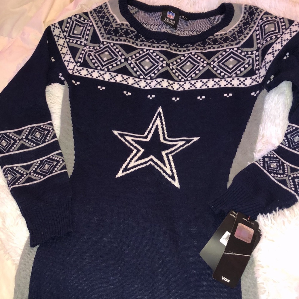 NWT NFL Dallas Cowboys knit dress
